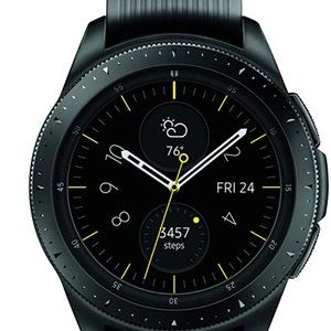 Samsung Galaxy Watch (42mm, GPS, Bluetooth) – Midnight Black (US Version)